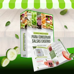 Imagen de portada para Ebook Nueva y sencilla técnica de conservar salsas caseras en 2024