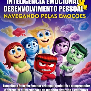Imagem de capa para o Ebook Inteligência Emocional e Desenvolvimento Pessoal: Navegando nas Emoções