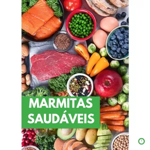 Imagem de capa para o Ebook Marmitas  saudável 
