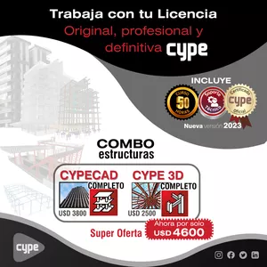 Imagen de portada para Curso online CYPECAD + CYPE 3D COMPLETOS 