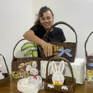 Imagen de portada para Curso online Crea Canastas Premium con Papel: Gana en 48hs con este Mini-Curso Exprés