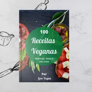 Imagem do curso 100 RECEITAS VEGANAS PRATICAS PARA O DIA A DIA