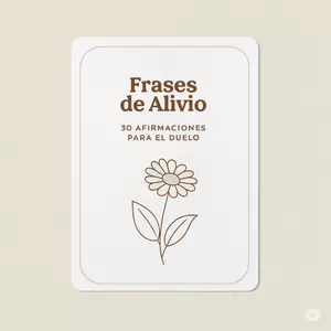 Imagen de portada para Ebook 30 Frases de Afirmaciones para el Duelo