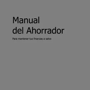 Imagen de portada para Ebook Manual del Ahorrador