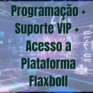 Imagem de capa para o Curso online Programação Descomplicada + Suporte VIP + Flaxboll