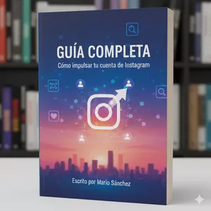 Imagen de portada para Ebook Guía completa: Cómo impulsar tu cuenta de Instagram