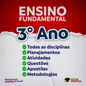 Imagem do curso 3º ANO - PLANEJAMENTOS E ATIVIDADES