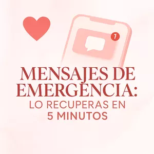 Imagen de portada para Ebook Mensajes de Emergencia: Lo Recuperas en 5 Minutos