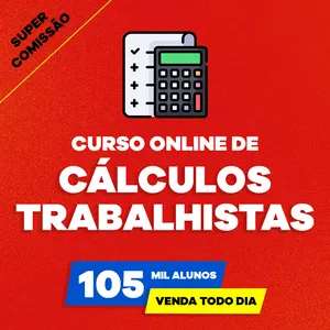 Imagem de capa para o Curso online Curso de Cálculos Trabalhistas