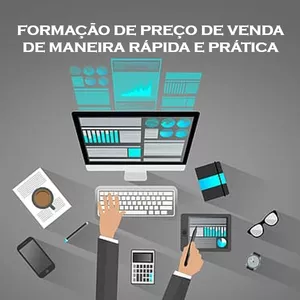 Imagem de capa para o Ebook E-BOOK - FORMAÇÃO DE PREÇO DE VENDAS DE MANEIRA RÁPIDA E PRÁTICA