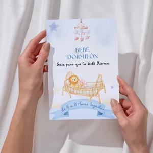 Imagen de portada para Ebook BEBÉ DORMILÓN: Guía practica para que tu Bebé Duerma de forma continua y placentera durante las noches.