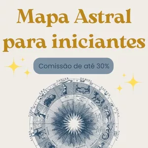 Imagem de capa para o Curso online Como ler um Mapa Astral - Astrologia para iniciantes 