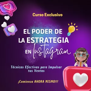 Imagen de portada para Curso online Curso "El Poder de la Estrategia en Instagram"