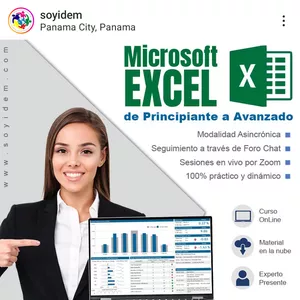 Imagen de portada para Curso online Excel de Cero a Profesional