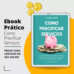 Imagem de capa para o Ebook [E-book] Como Precificar Serviços