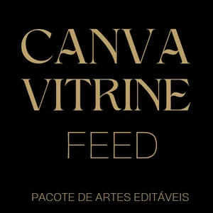 Imagem de capa para o Curso online Canva Vitrine Feed