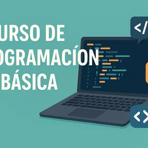 Imagen de portada para Curso online Curso basico de Programación