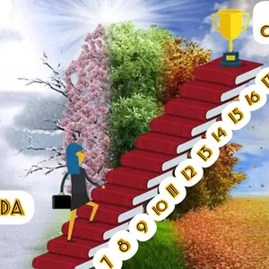 Imagem de capa para o Curso online  "Desbloqueie Sua Vida em 17 Passos: O Poder Transformador do Número Oito"