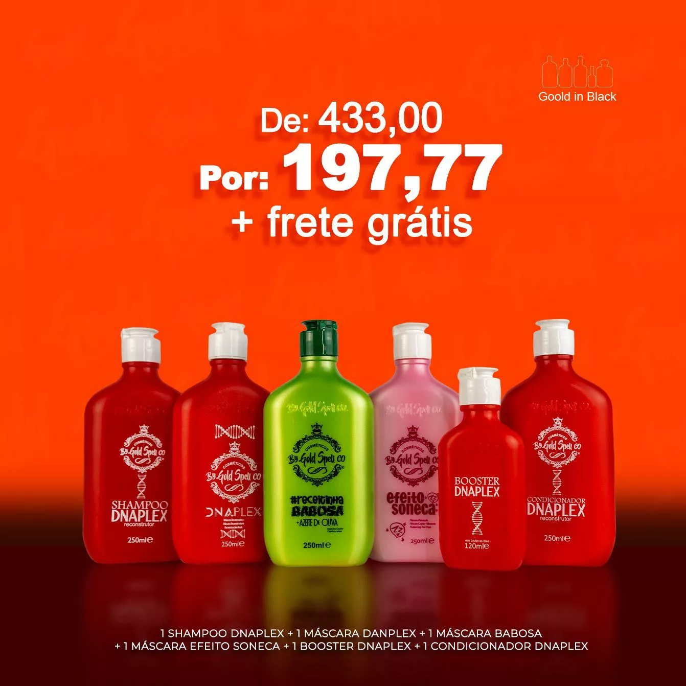 Grupos de Promoção Érica Dib Quero Cabelo Saudável Embaixadora Gold Spell
