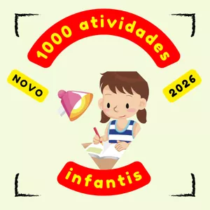 Imagem de capa para o Curso online 1000 Atividades Infantis em PDF e WORD