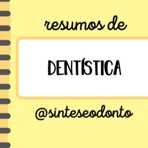 Imagem de capa para o Ebook DENTÍSTICA I e II