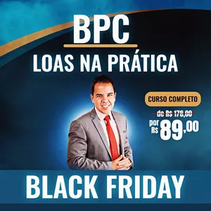 Imagem de capa para o Curso online BPC Loas na PRÁTICA - ATUALIZADO