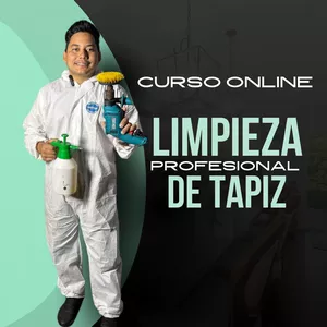 Imagen de portada para Curso online Curso Profesional de Limpieza de Tapiz