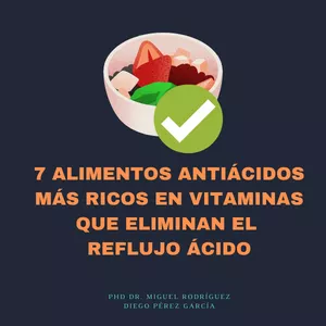 Imagen de portada para Curso online 7 ALIMENTOS ANTIÁCIDOS MÁS RICOS EN VITAMINAS QUE ELIMINAN EL REFLUJO ÁCIDO