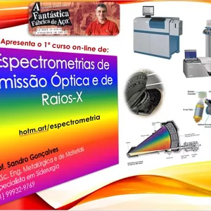 Imagem do curso Espectrometrias de Emissão Óptica e de Raios-X
