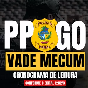 Imagem de capa para o Curso online VADE MECUM PPGO (PÓS-EDITAL 2024) + Cronograma de Leitura