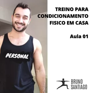Imagem de capa para o Curso online 01 CONDICIONAMENTO FISICO EM CASA