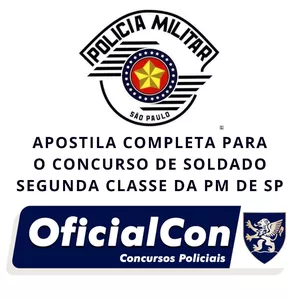Imagem principal do produto Apostila Oficialcon para PM de SP
