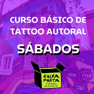 Imagem de capa para o Evento presencial SÁBADOS - Curso Básico de Tattoo Autoral (SÃO PAULO - SP)