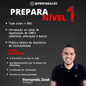 Imagem de capa para o Curso online Prepara Carreiras - Nível 01