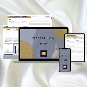 Imagem de capa para o Ebook PLANNER META 2022 - EMPREENDEDOR