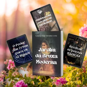 Imagem de capa para o Ebook O Jardim da Bruxa Moderna