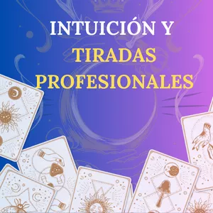 Imagen de portada para Ebook INTUICIÓN Y  TIRADAS PROFESIONALES DEL TAROT