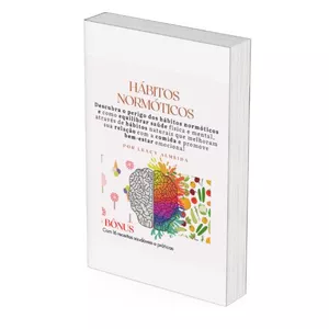 Imagem de capa para o Ebook Hábitos Normóticos: Como Equilibrar Saúde Física e Emocional
