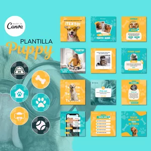 Imagen de portada para Ebook Plantilla Editable para Canva - Pet Shop