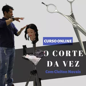 Imagem de capa para o Curso online O CORTE DA VEZ | by Cleiton Novais