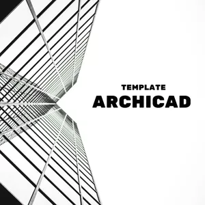 Imagem de capa para o Curso online Template para Arquitetos - ARCHICAD