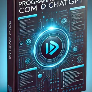Imagem de capa para o Ebook E-Book: Programação em Lua com o ChatGPT - Volume 1
