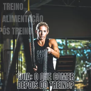 Imagem de capa para o Ebook O que comer pós treino