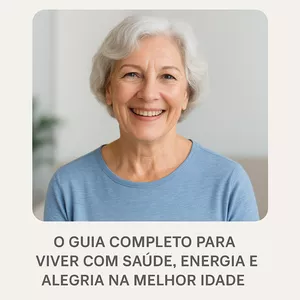 Imagem de capa para o Ebook Vitalidade 60+: O Guia Completo para Viver com Saúde, Energia e Alegria na Melhor Idade