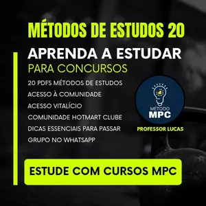 Imagem de capa para o Ebook MÉTODOS DE ESTUDOS 20