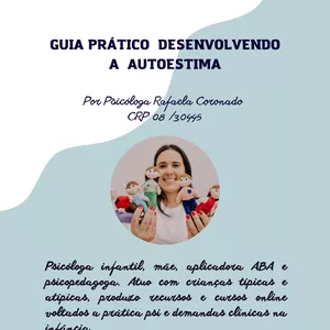 Imagem de capa para o Ebook Guia prático - Desenvolvendo a autoestima