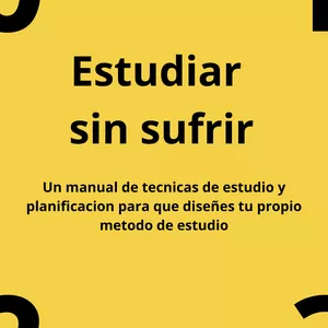 Imagen de portada para Ebook Estudiar Sin Sufrir 