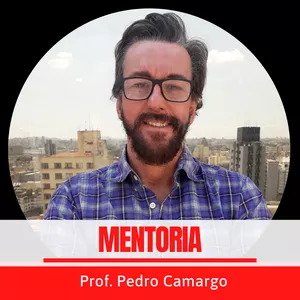 Imagem de capa para o Serviço online Mentoria - Prof. Pedro Camargo