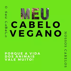 Imagem de capa para o Ebook Meu Cabelo Vegano