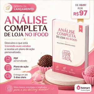 Imagem do curso Análise Completa de Loja no iFood para Vender Mais